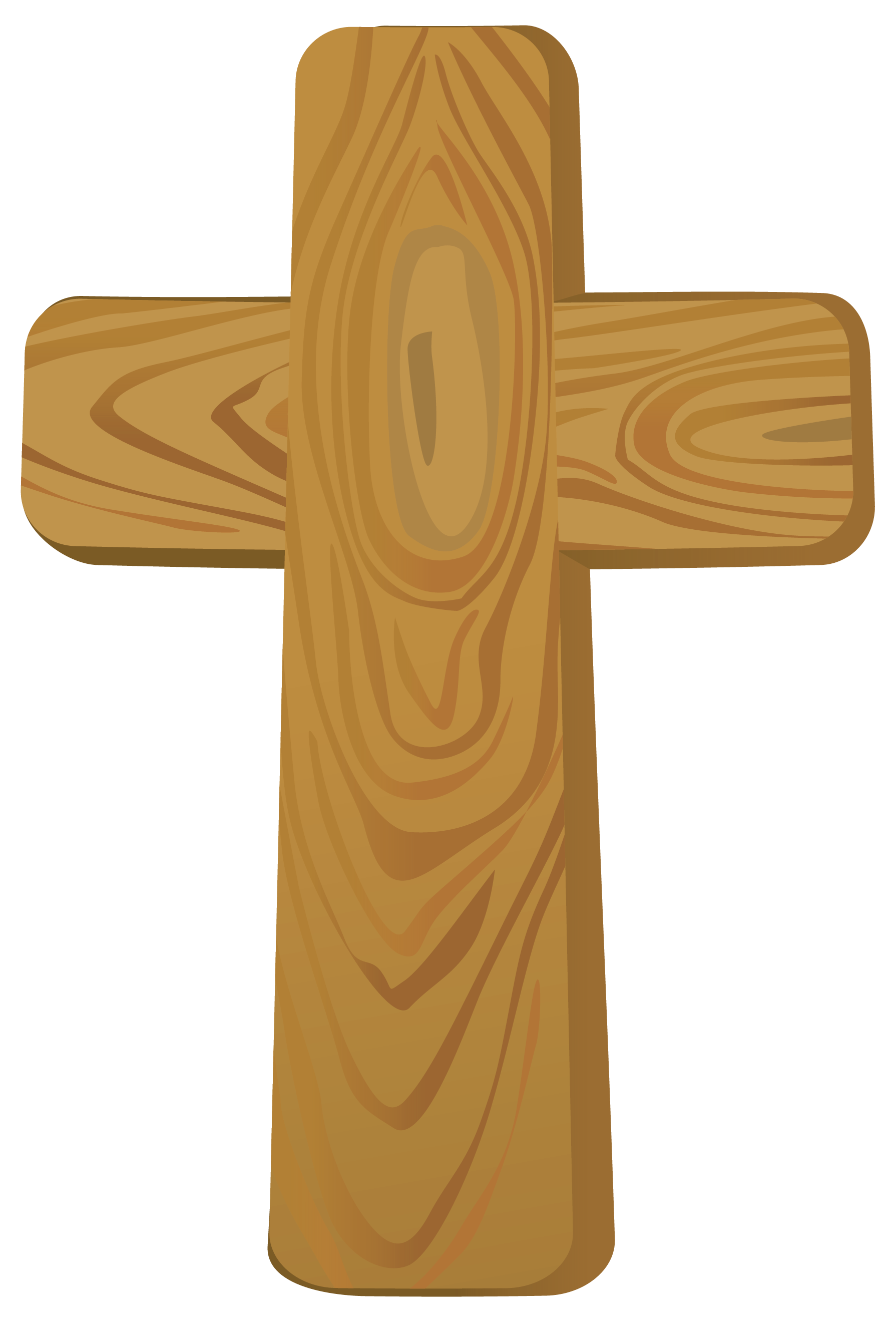 Wooden cross clipart picture