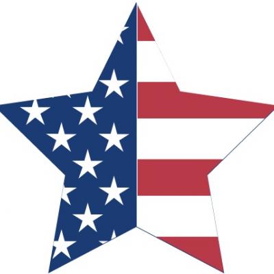 4th of july star clipart free clipart images 2