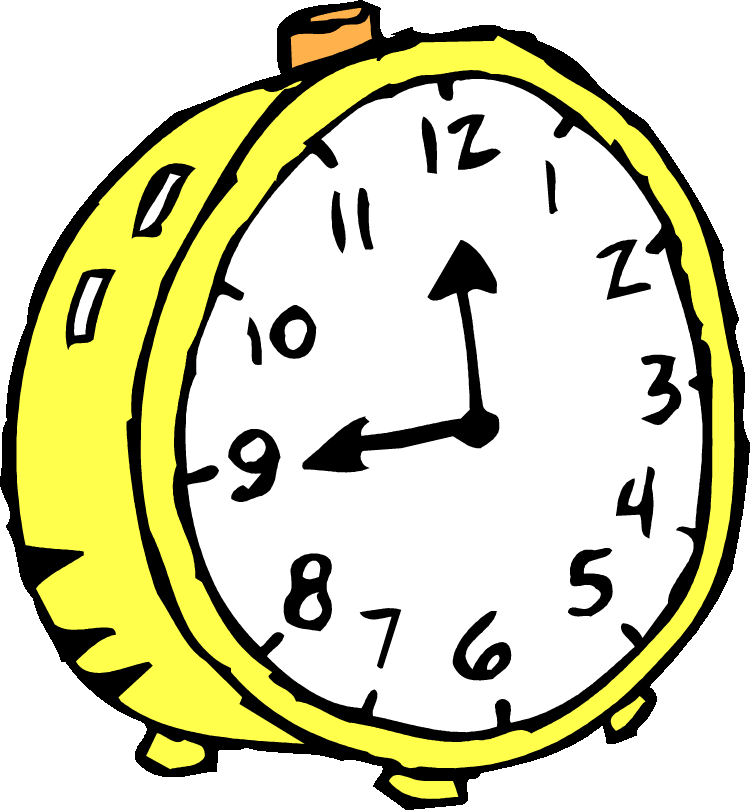 Analog clock clipart free clipart images clipartcow