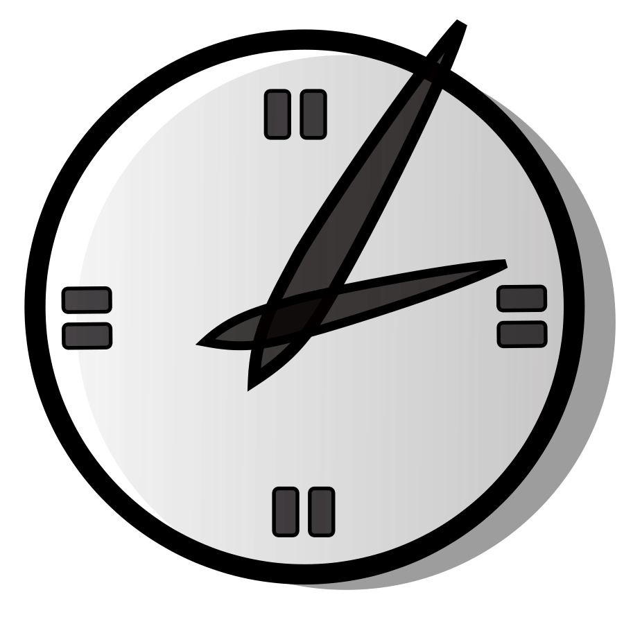 Analog clock clipart free clipart images