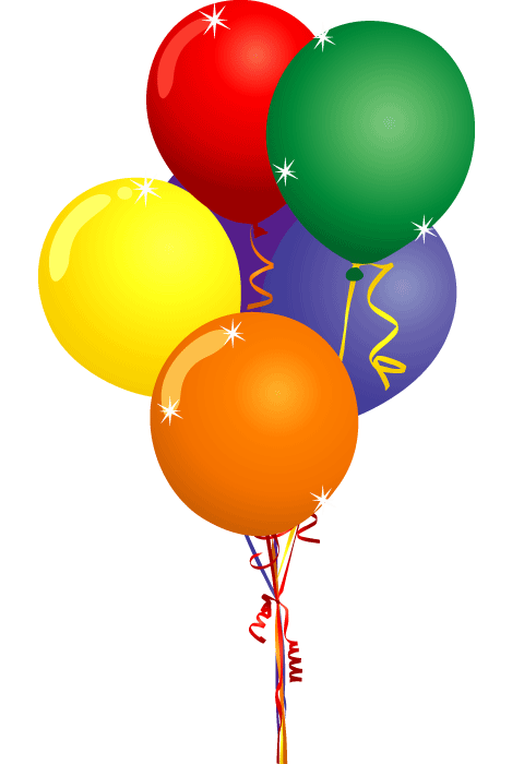 Anniversary balloons clipart clipart kid 2