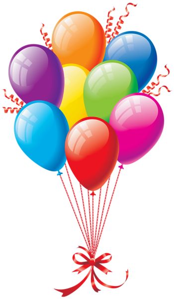 Anniversary balloons clipart clipart kid