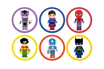 Baby superhero clipart free clipart images 6