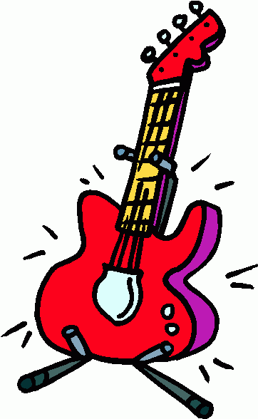 Bass guitar clip art