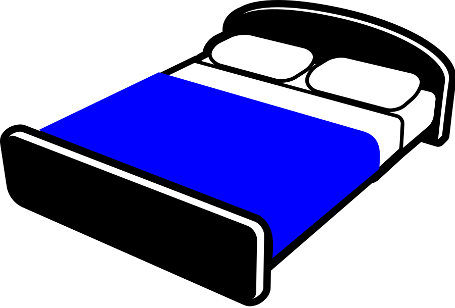 Bed clipart 3 image