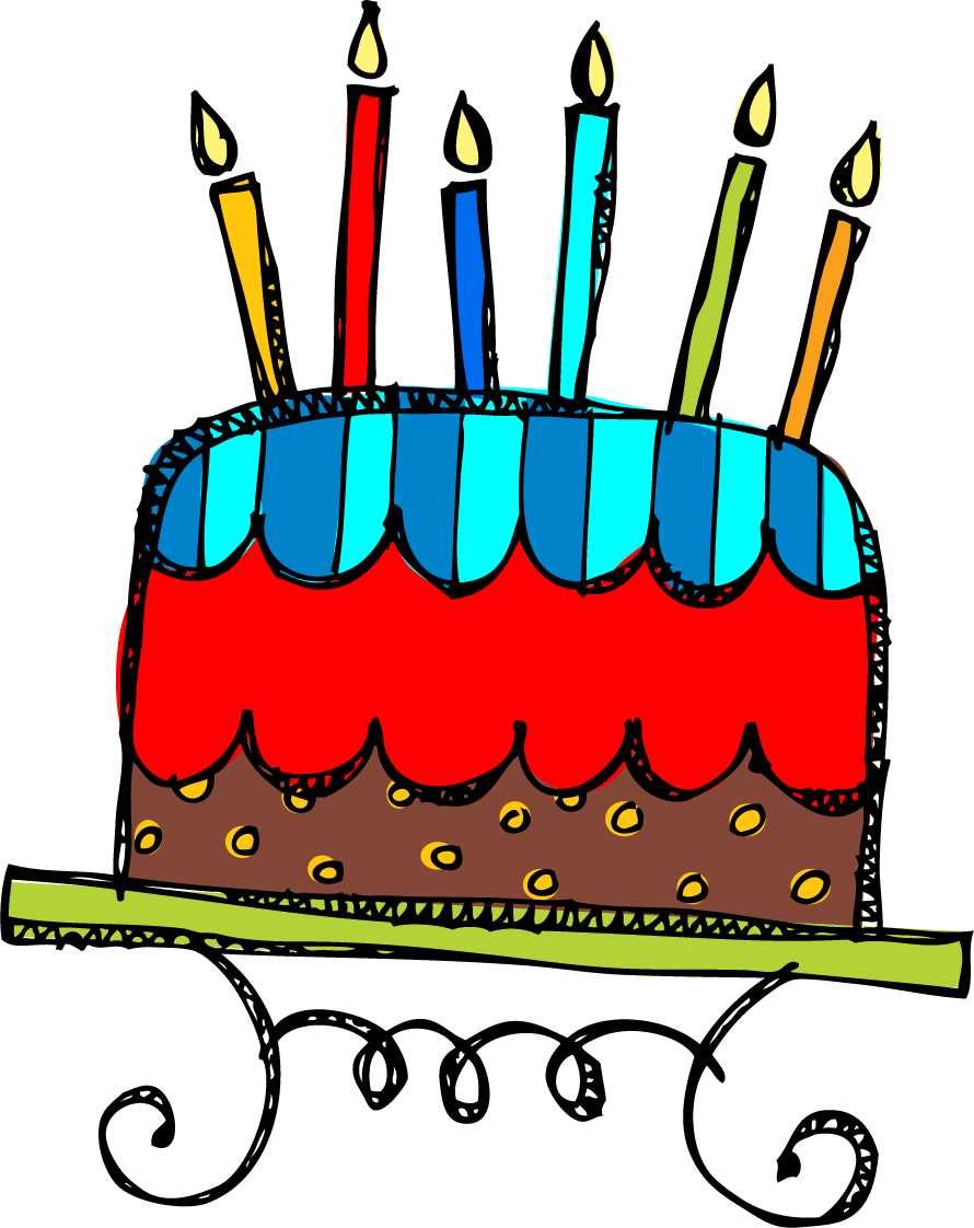 Birthday cake clip art free clipart images 5