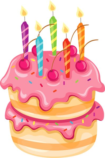 Birthday cake clip art free clipart images 6