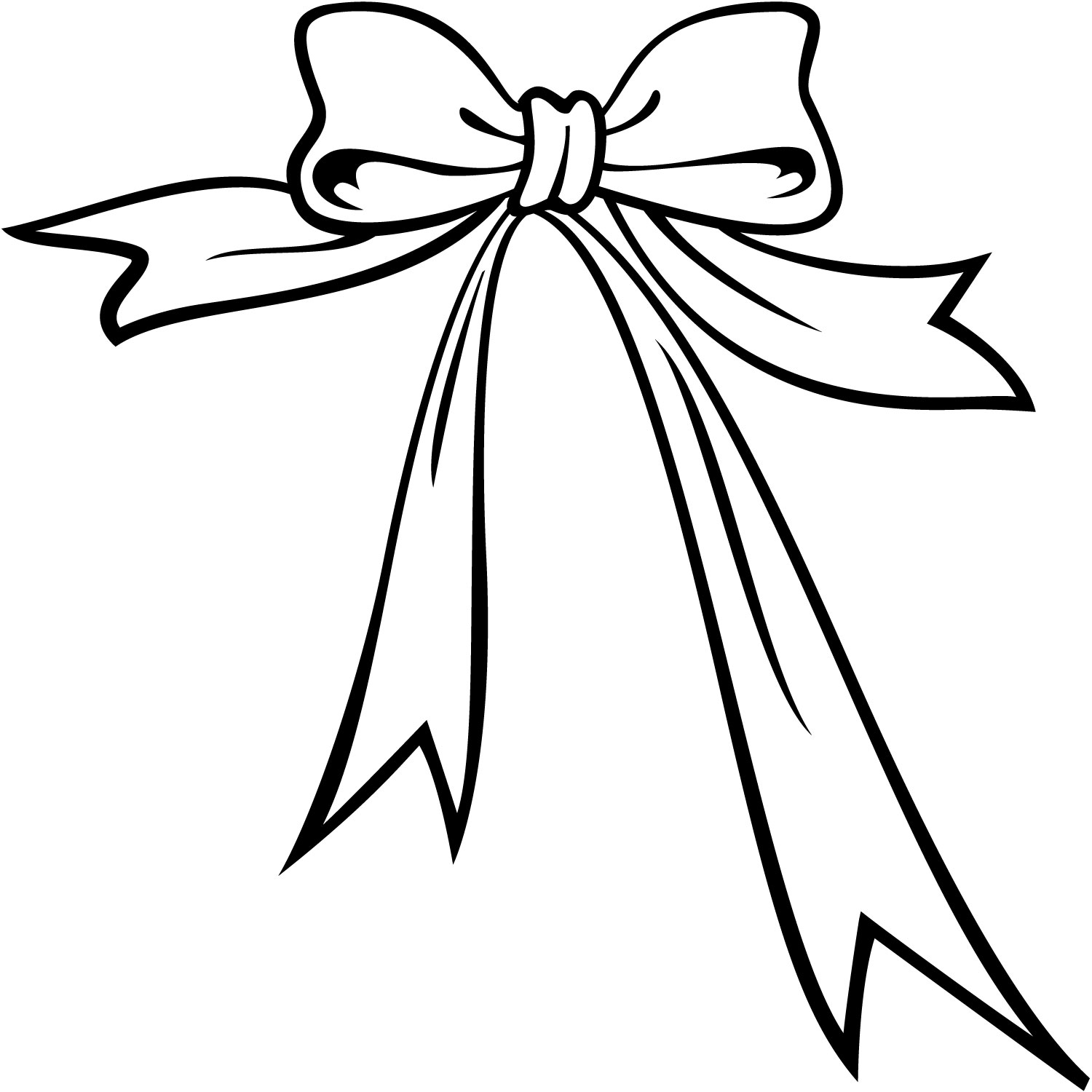 Bow christmas ribbon clipart free clipart images