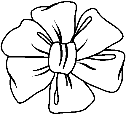 Bow clipart black and white free clipart images 3