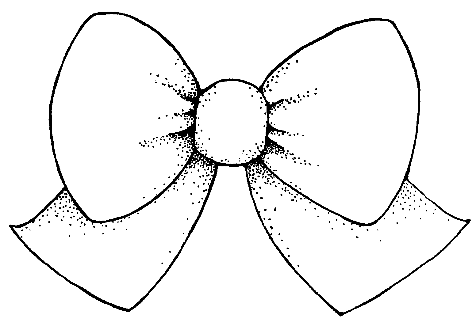 Bow clipart black and white free clipart images 5
