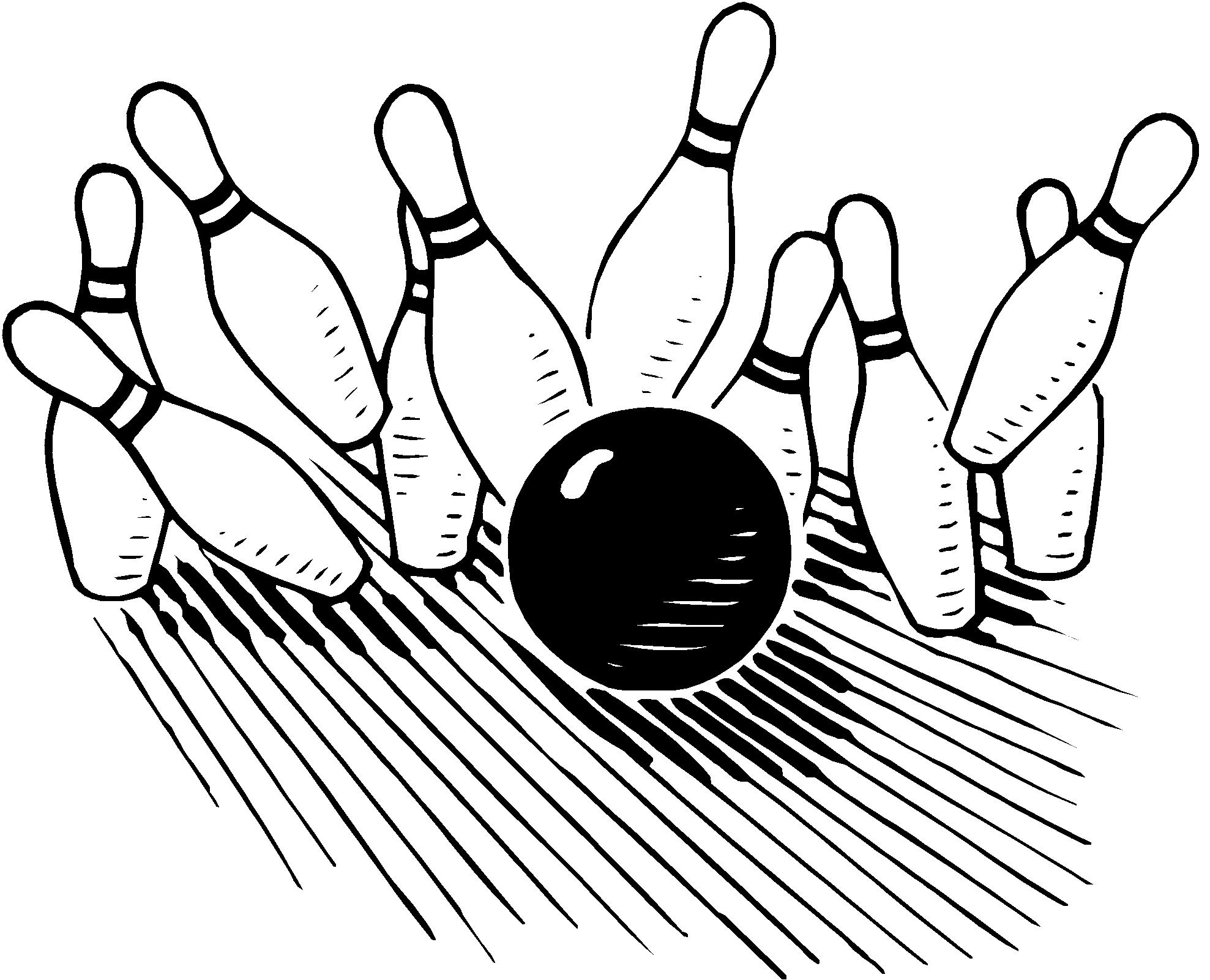 Bowling ball bowling clipart image clip art 4