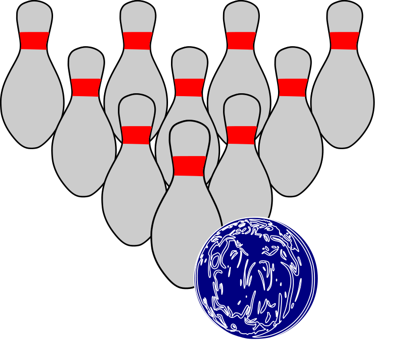 Bowling clipart free sports images sports clipart org clipartix 2