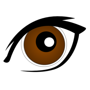 Brown eyes clipart free clipart images