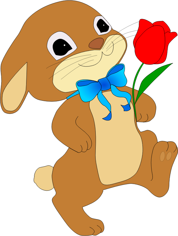 Bunny free to use clipart