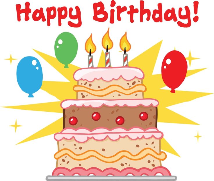 Cartoon birthday cake clipart happy birthday cake cartoons