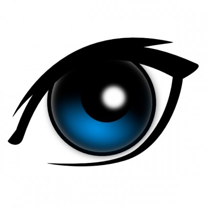 Cartoon eye clip art free vector in open office drawing svg svg