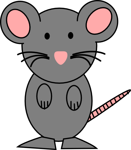 Cartoon mouse clip art