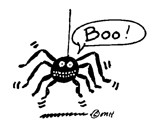 Cartoon picture of a spider clipart image