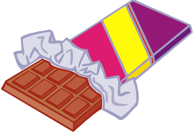 Chocolate candy bar clipart free 2 image