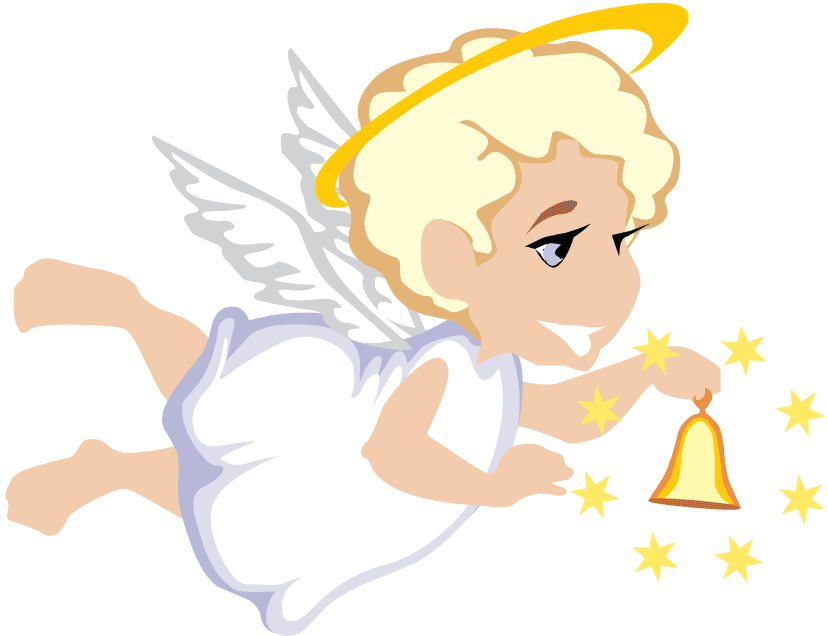 Christmas angel clipart free holiday graphics 2 clipartcow
