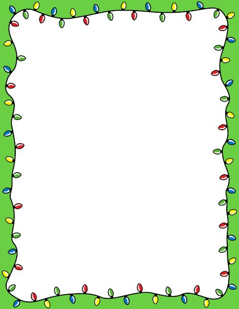 Christmas border a page border with a party theme use for new year cliparts