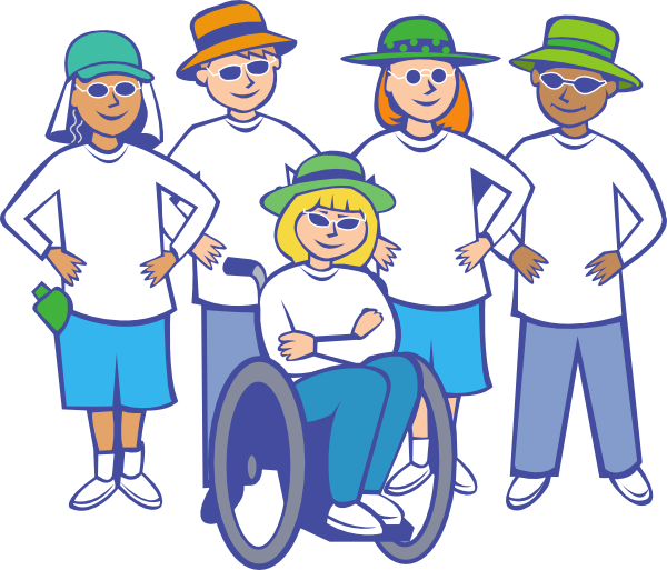 Clip art group of people clipart