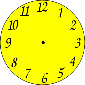 Clipart clock clipart image 2