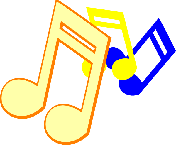 Clipart music notes clipart
