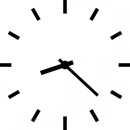 Clock clip art free vector in open office drawing svg svg 2
