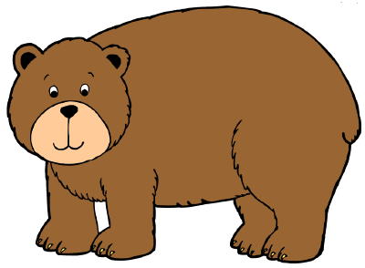 Cute brown bear clipart free clipart images clipartix