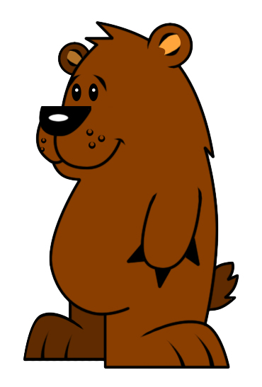 Cute school bear clipart free clipart images