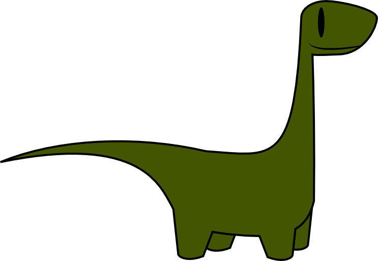 Dinosaur free to use clip art