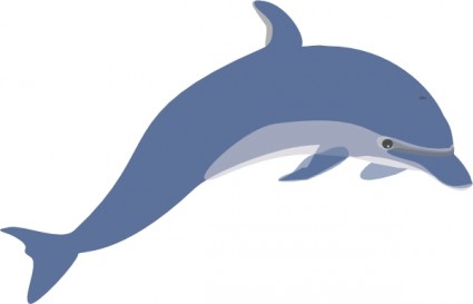 Dolphin clip art black and white free free 2