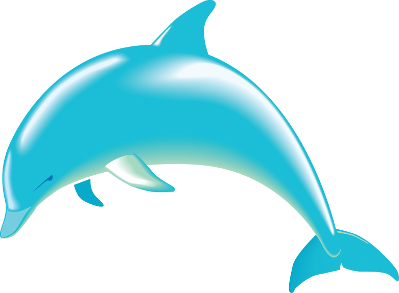 Dolphin clip art black and white free free 4
