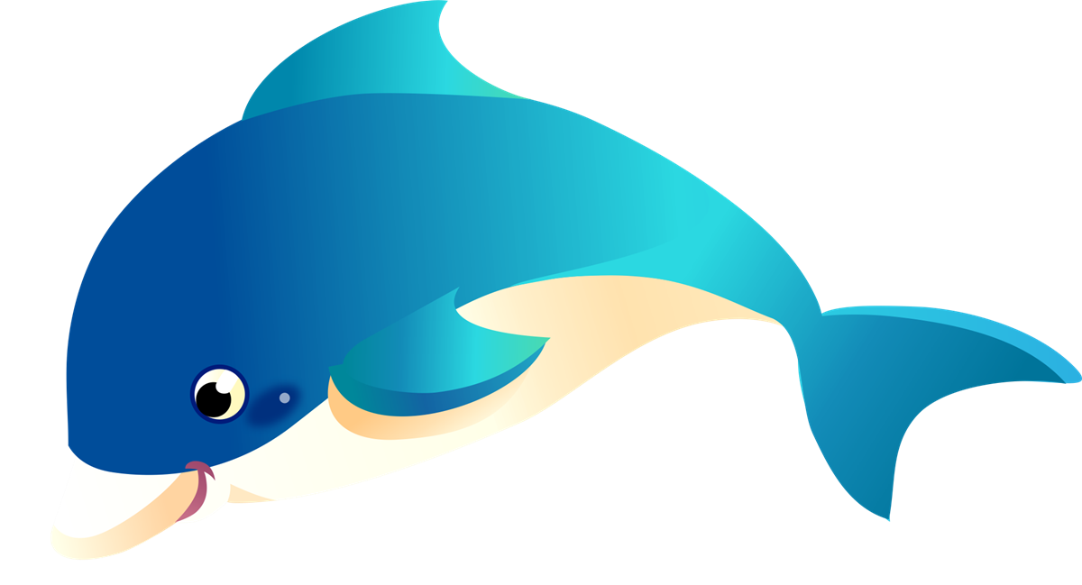 Dolphin free to use clip art