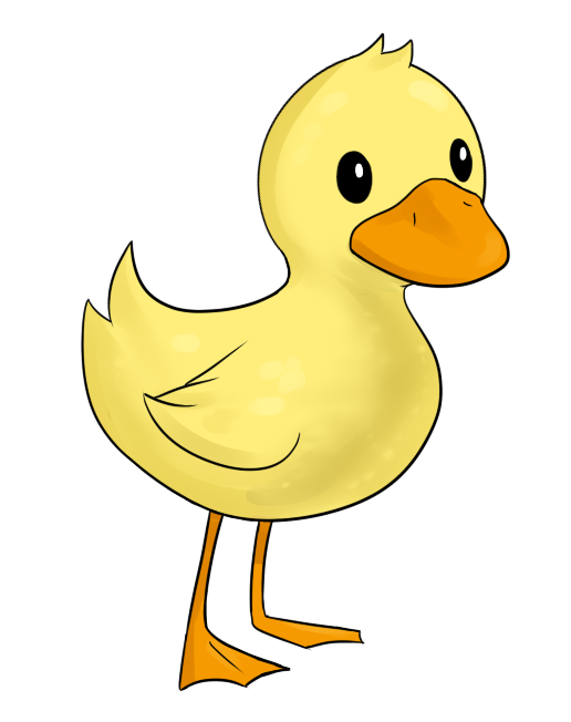 Duck clip art black and white free clipart images 3
