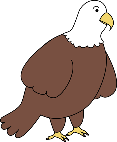 Eagle clip art logo mascot free clipart images
