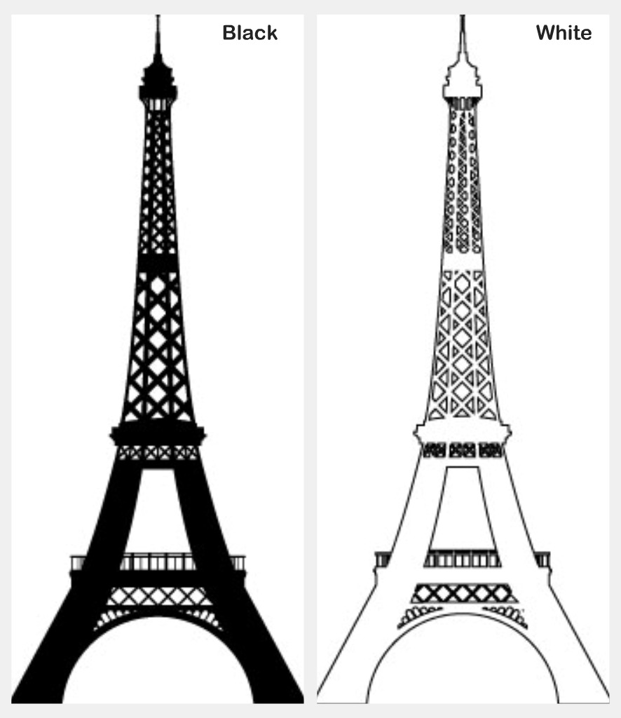 Eiffel tower black clipart clipartix