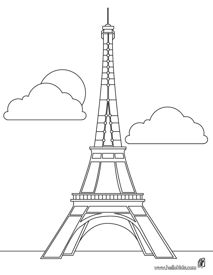 Eiffel tower clipart image clip art the eiffel 2 clipartix