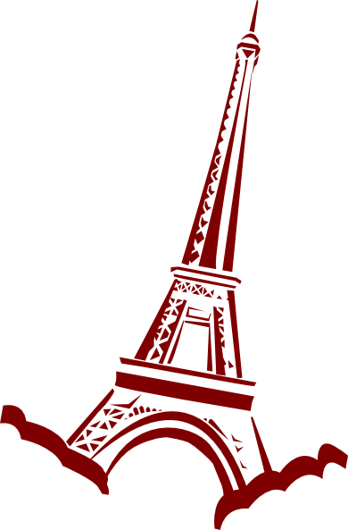 Eiffel tower line drawing clipart free clip art images image 6 5