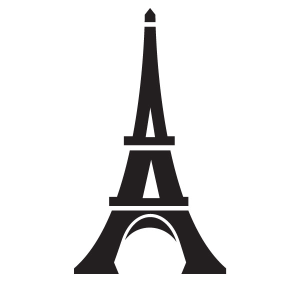 Eiffel tower line drawing clipart free clip art images image 6
