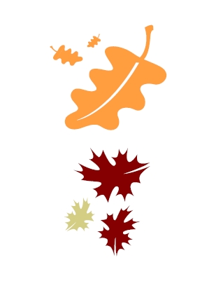 Fall leaves fall leaf clip art outline free clipart images