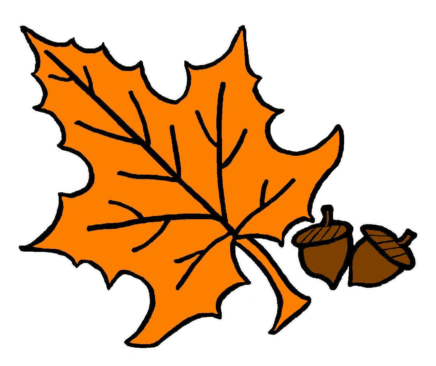 Fall leaves tree with autumn leaves illustrationlor clip art 2