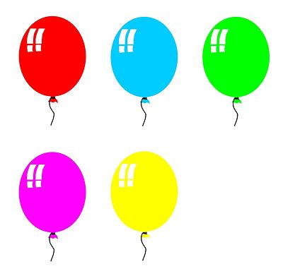Free birthday balloon clip art free clipart images 6