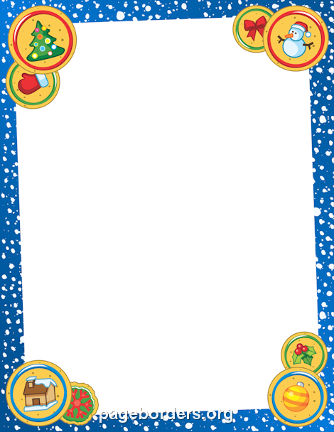 Free christmas borders clip art page borders and vector graphics 4