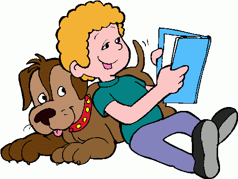 Free clip art children reading books free 3