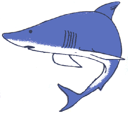 Free clip art shark clipart