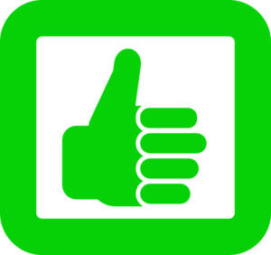 Free clipart thumbs up clipart image 1