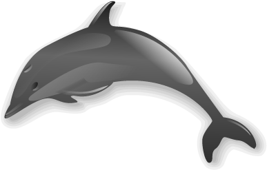 Free dolphin and whale graphics ocean clipart