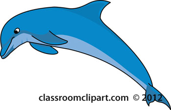 Free dolphin clipart image